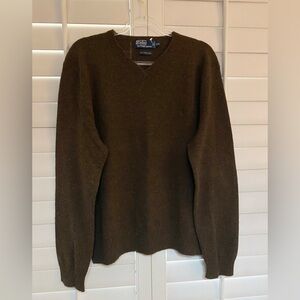 Polo Ralph Lauren 100% lambs wool sweater Men’s size XXL Excellent Condition!